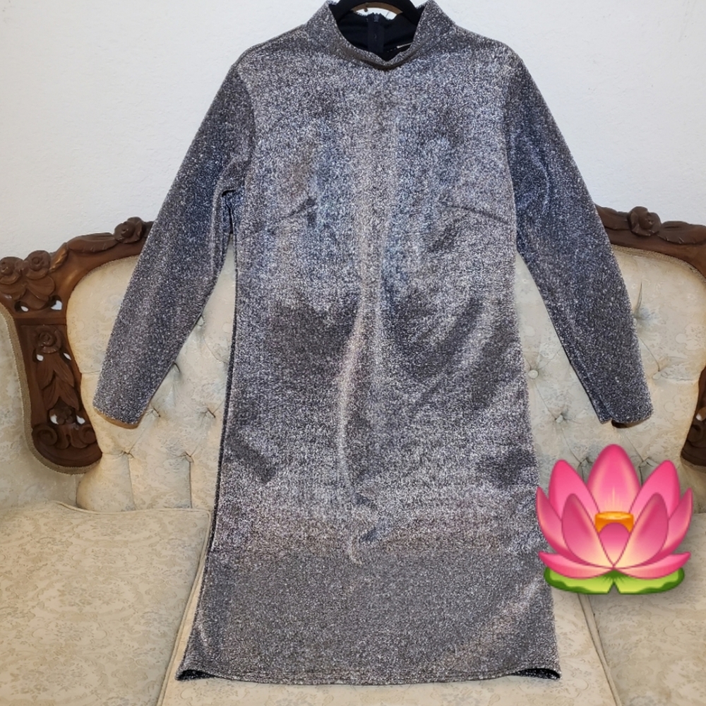 Club London Metalic Dress